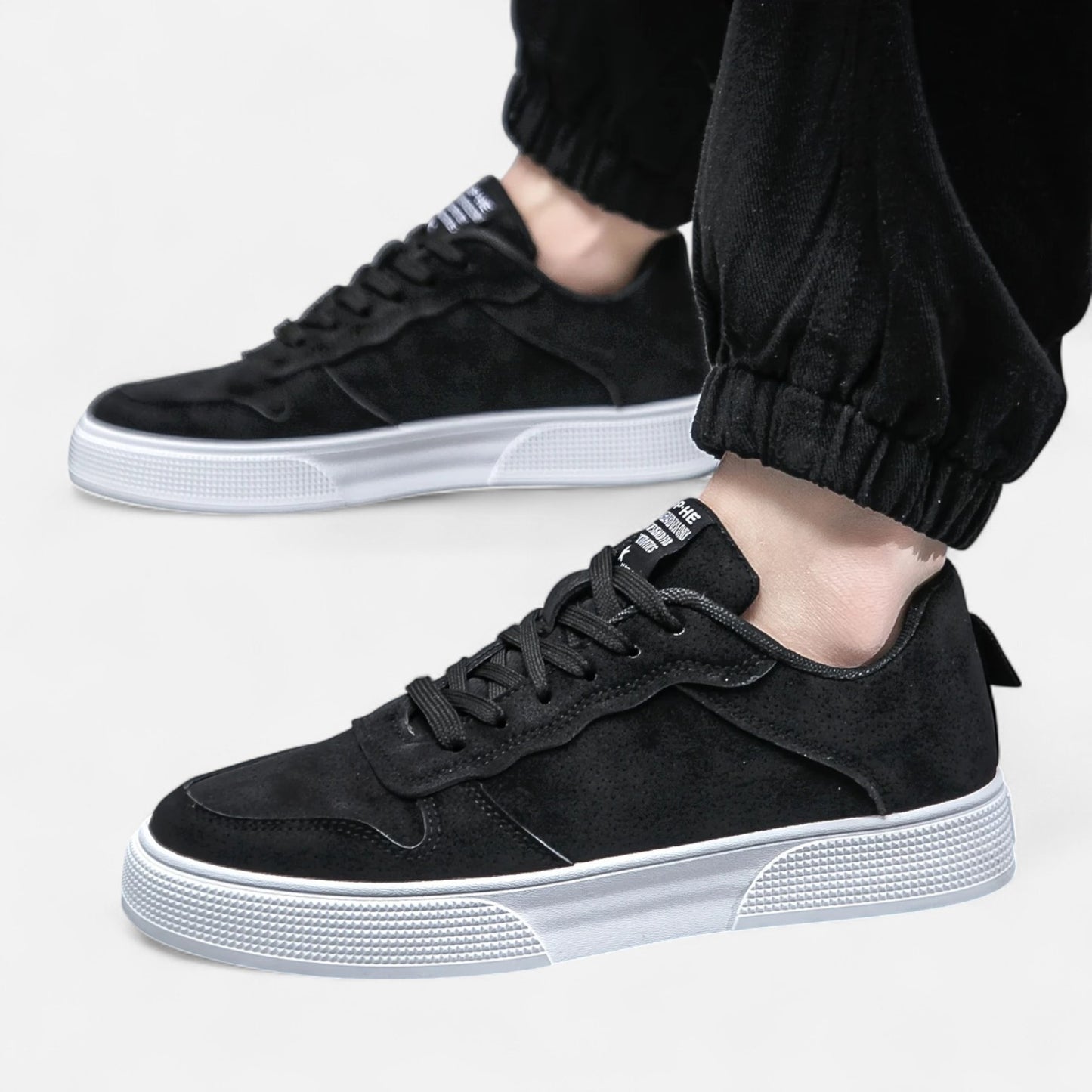Maisonancien | Męskie sneakersy klasyczne – biały spód & styl Ivy