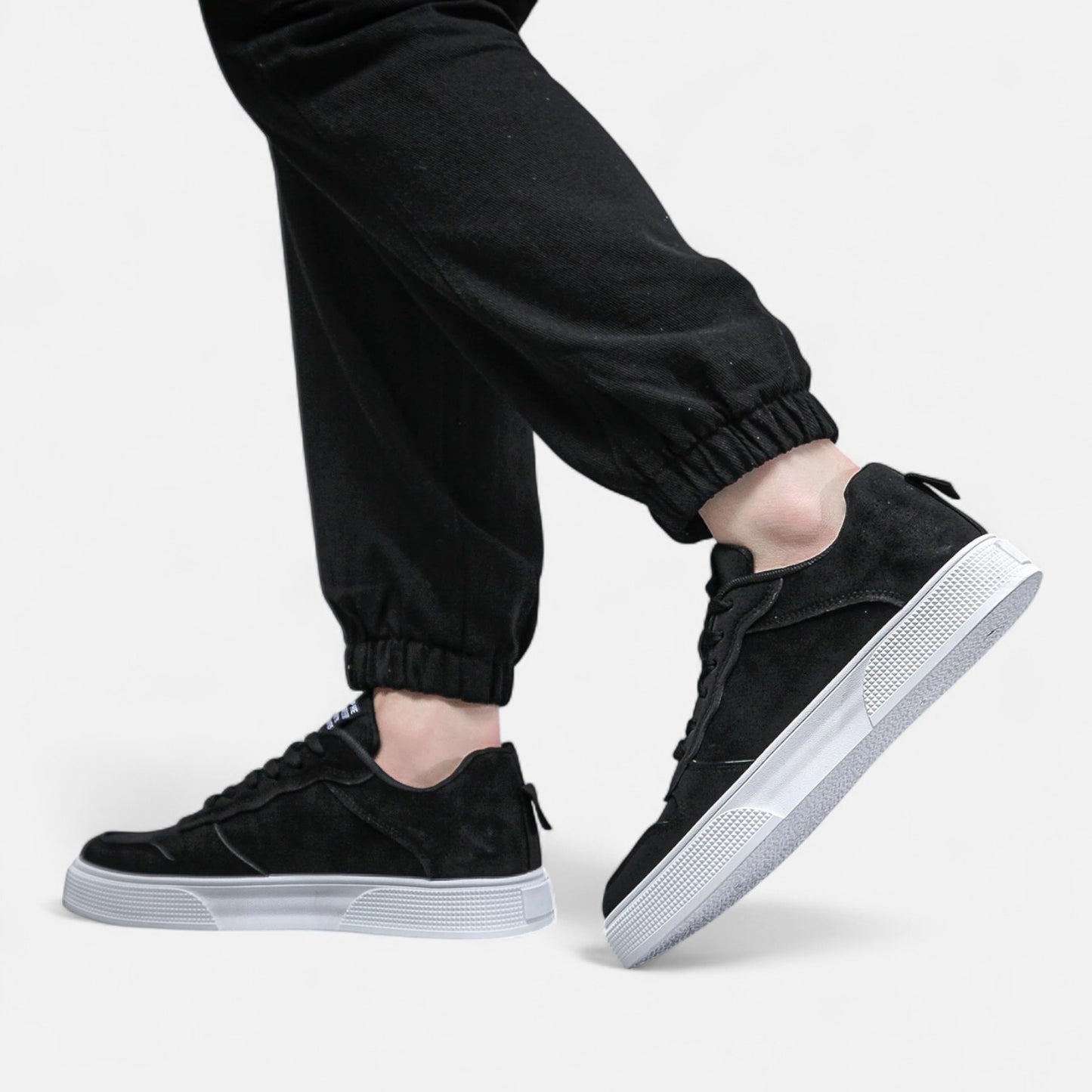 Maisonancien | Męskie sneakersy klasyczne – biały spód & styl Ivy