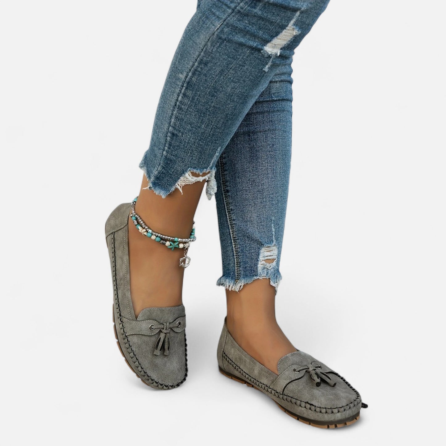 Maisonancien | Damskie loafersy ballet – szyk Rive Droite