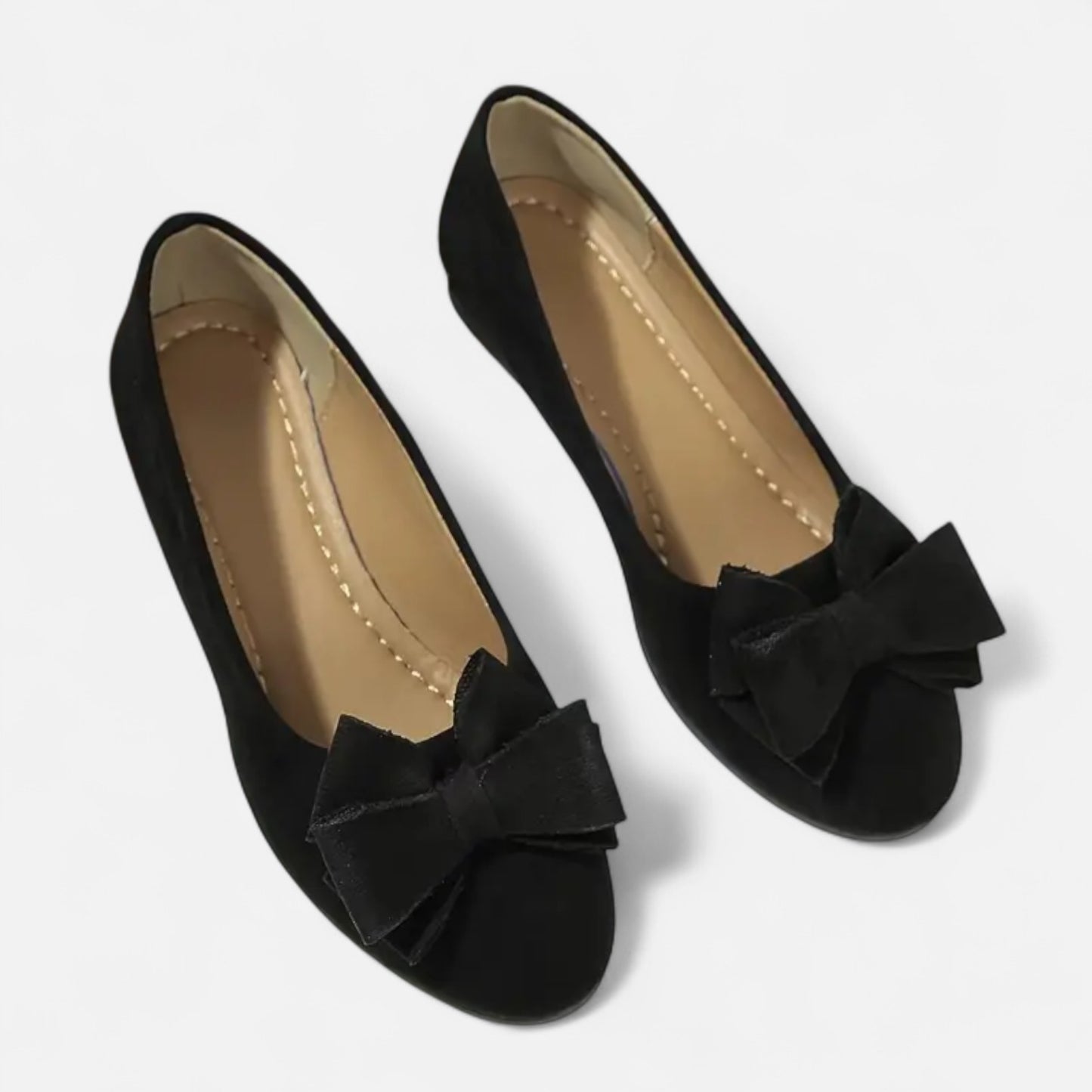 Maisonancien | Kobieta Eleganckie Slip-On na Platformie z Kokardą