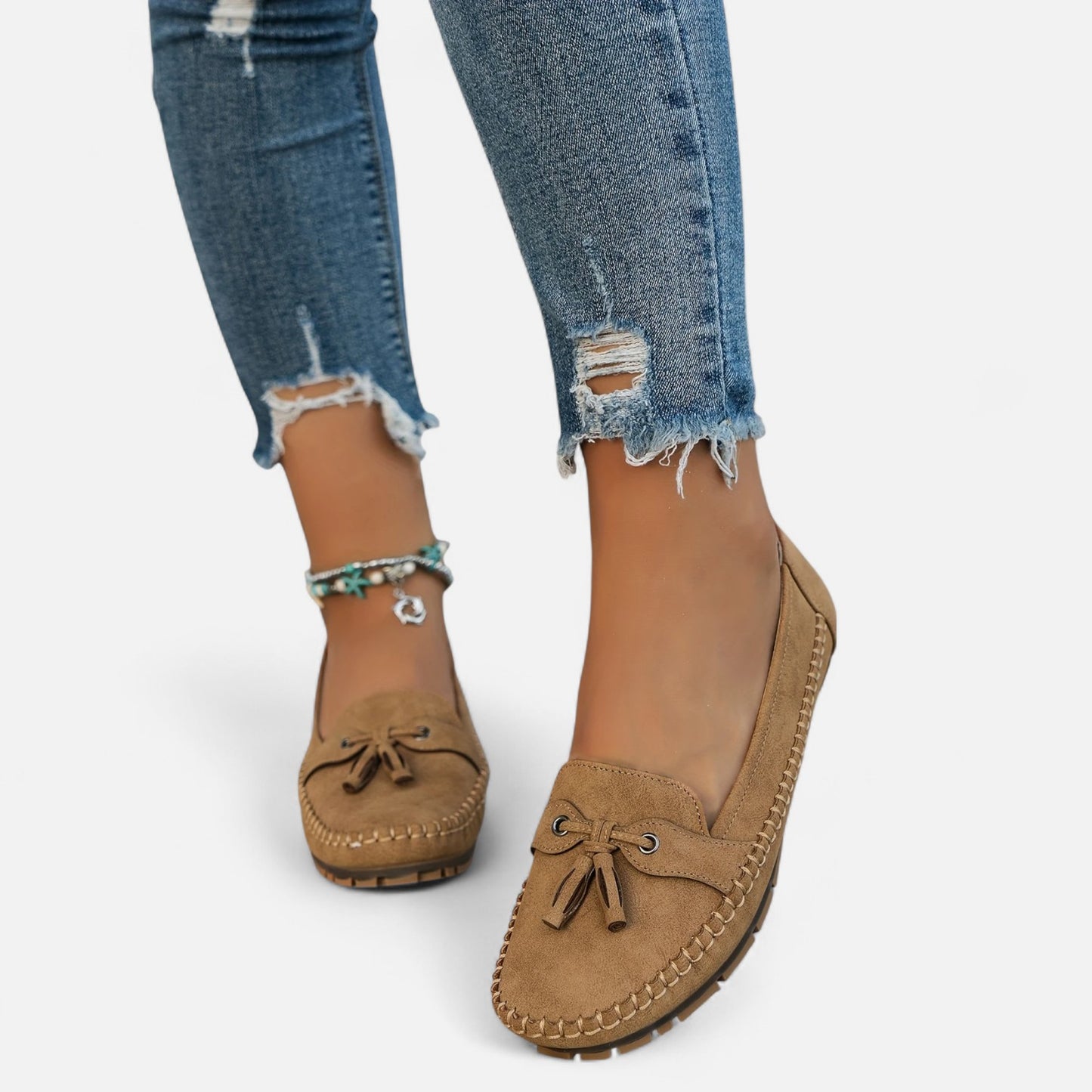 Maisonancien | Damskie loafersy ballet – szyk Rive Droite