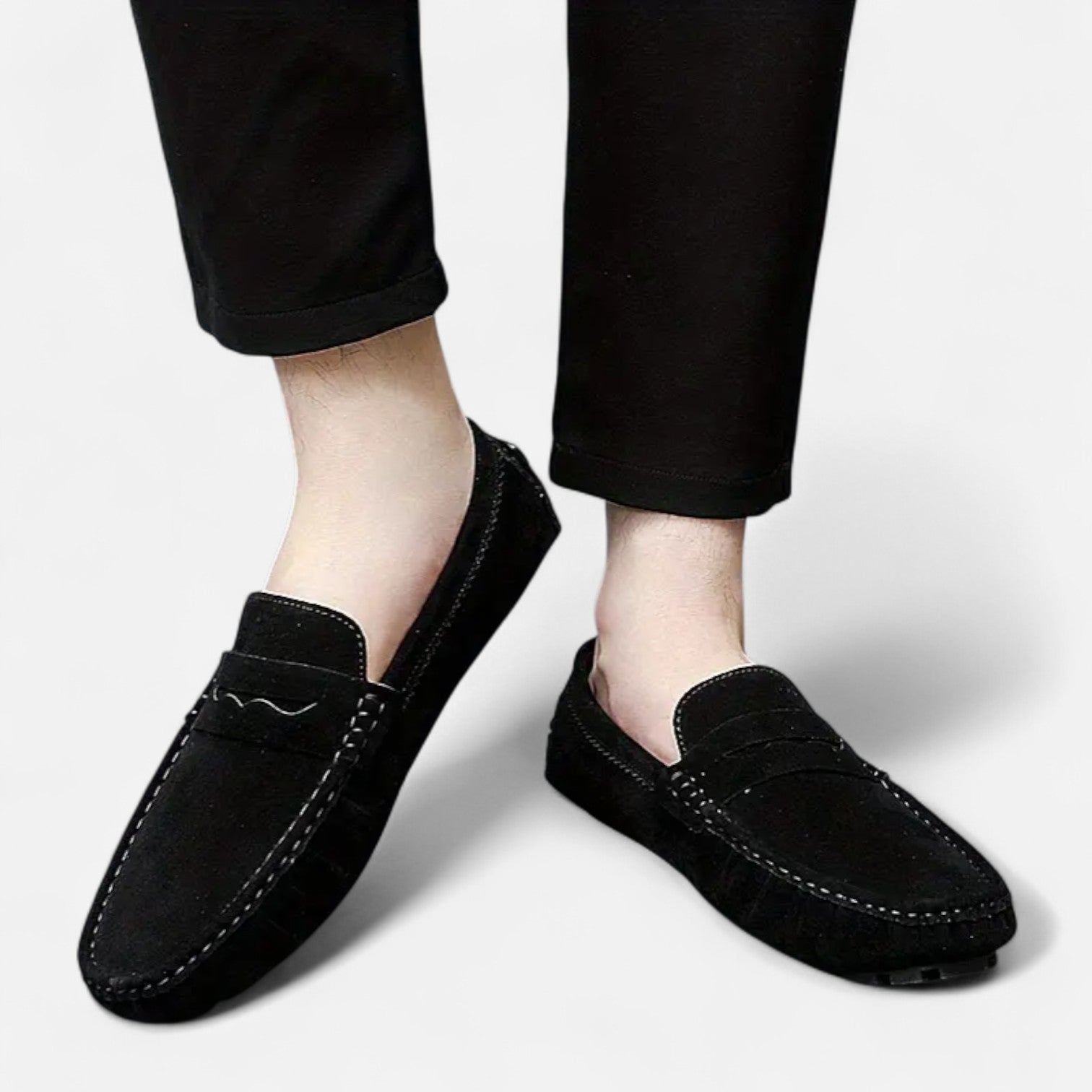 Maisonancien | Mężczyzna Penny Loafers Slip-On na Każdy Sezon