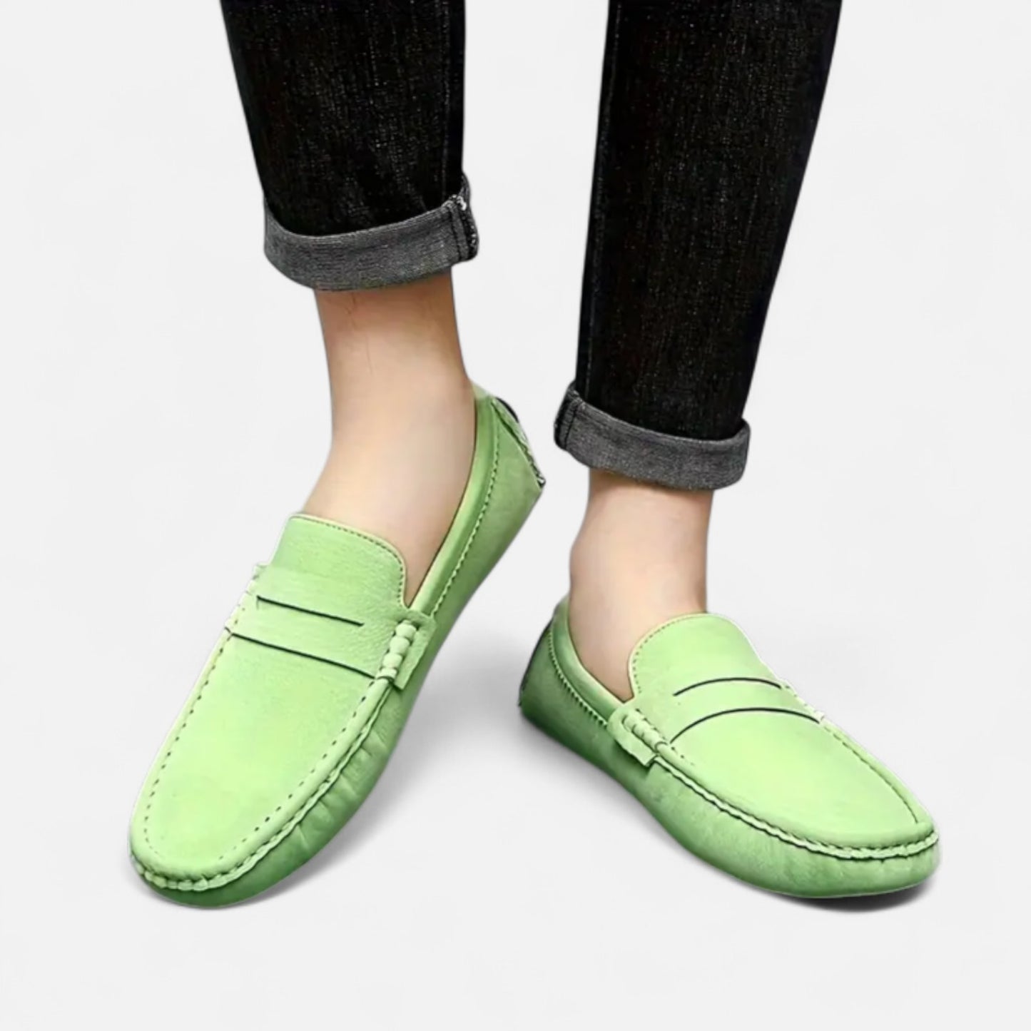 Maisonancien | Mężczyzna Penny Loafers Slip-On na Każdy Sezon