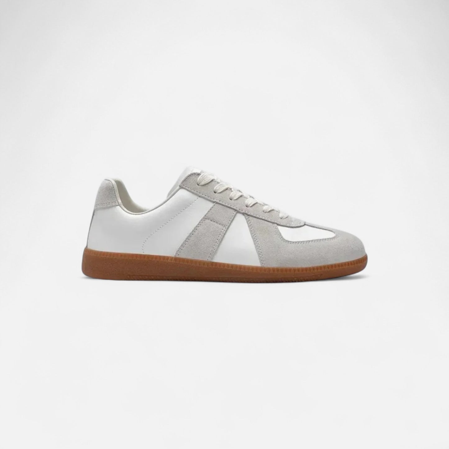 Maisonancien | Mężczyzna Skórzane Sneakersy Low-Top w Stylu Heritage
