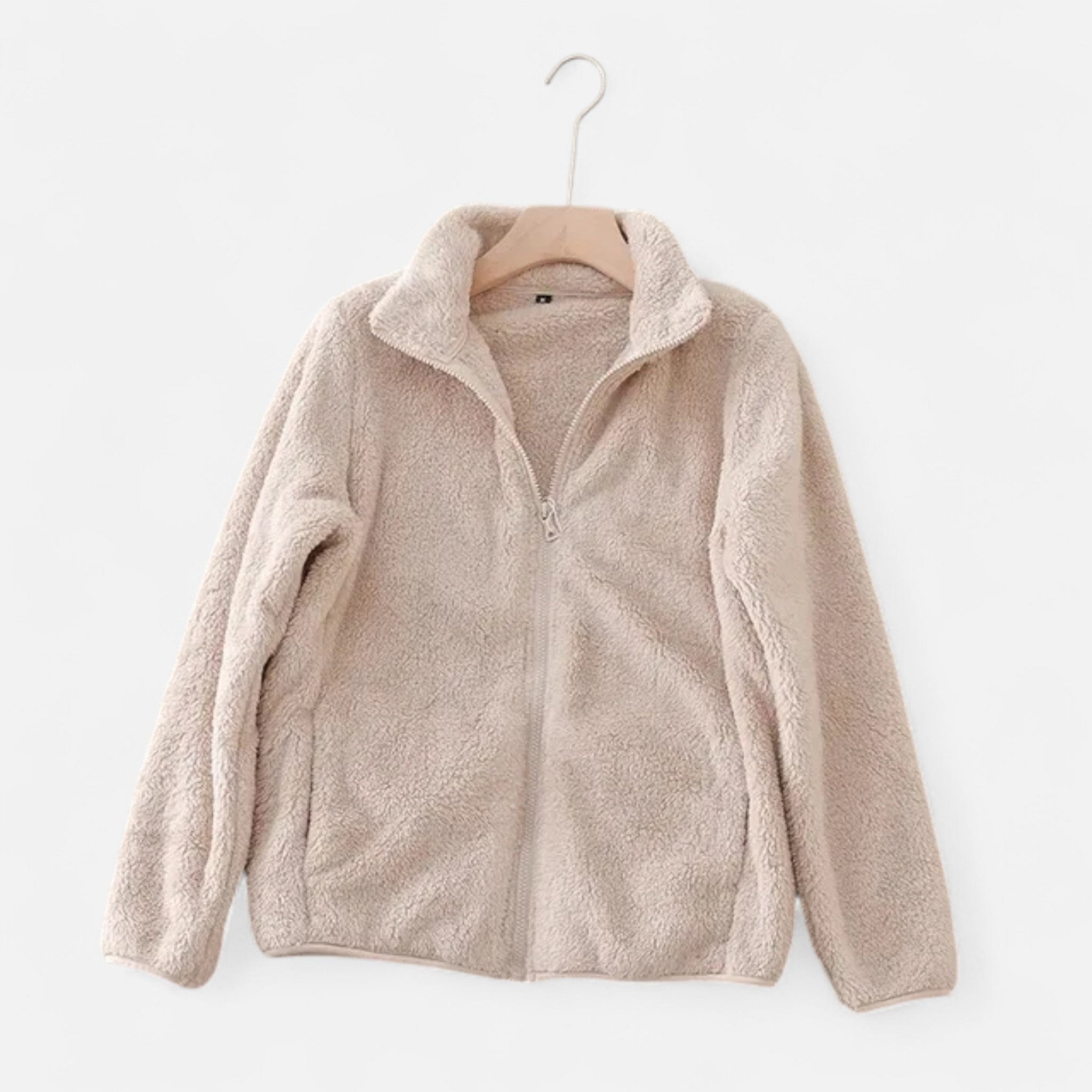 Maisonancien | Damski zimowy płaszcz z polaru dwustronny