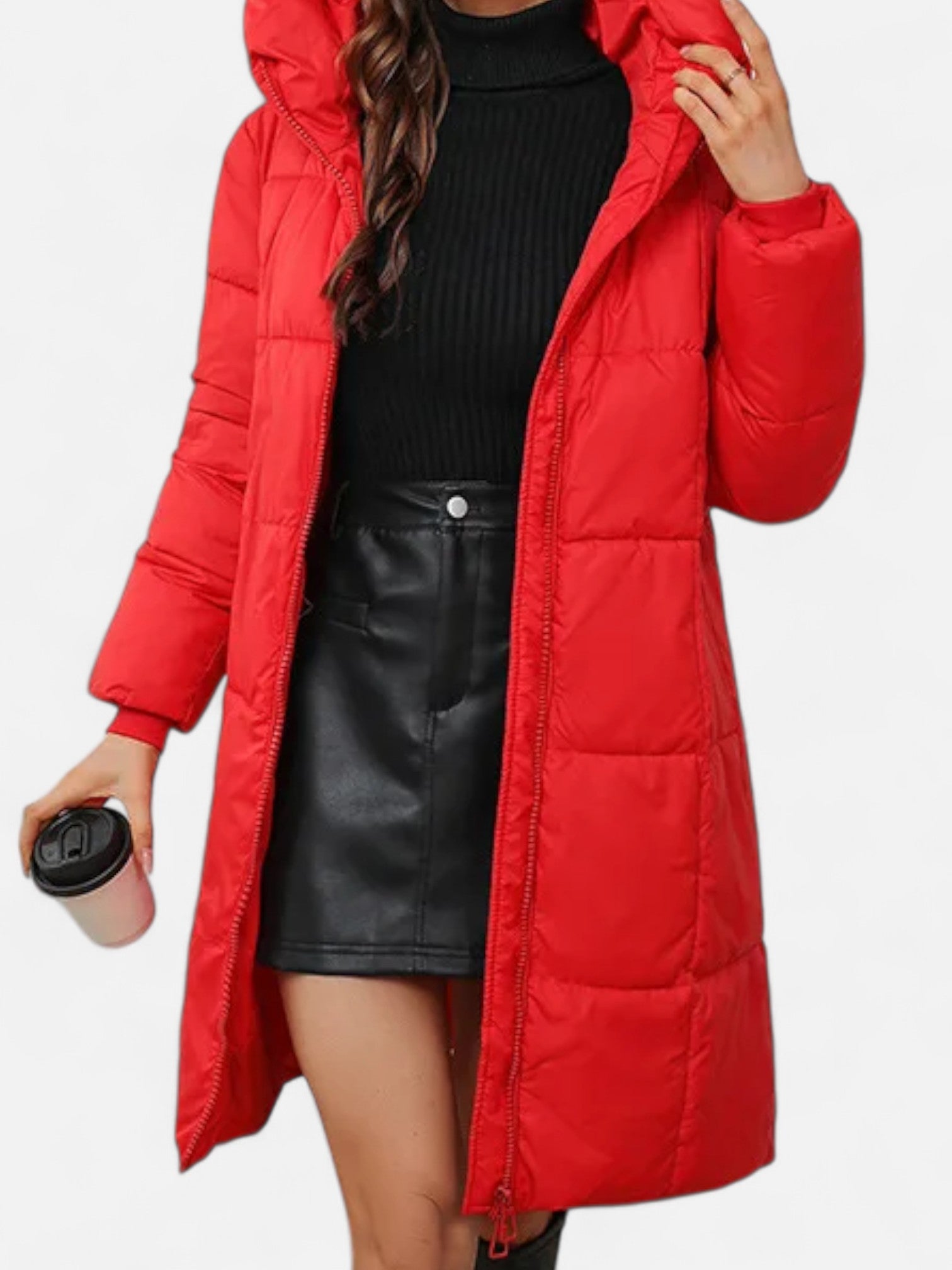 Maisonancien | Damska zimowa parka z grubym ociepleniem